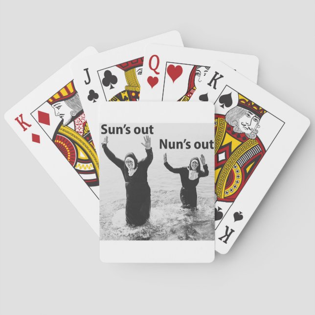 Jeu De Cartes Des soeurs dehors (dos)