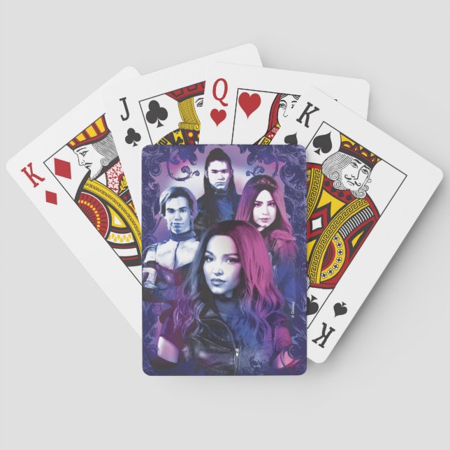 Jeu De Cartes Descendants 3 | Mon équipage (dos)