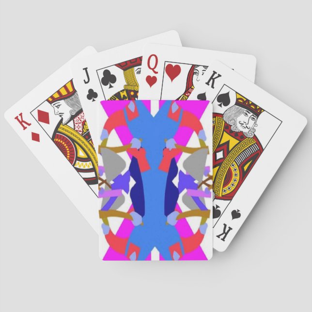 Jeu De Cartes Design coloré Afrocentrique (dos)