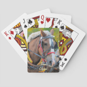 Jeu De Cartes Design équin amateur de chevaux