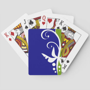 Jeu De Cartes Design floral