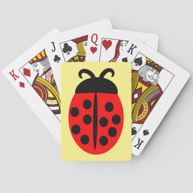 Jeu De Cartes Design Ladybug (dos)