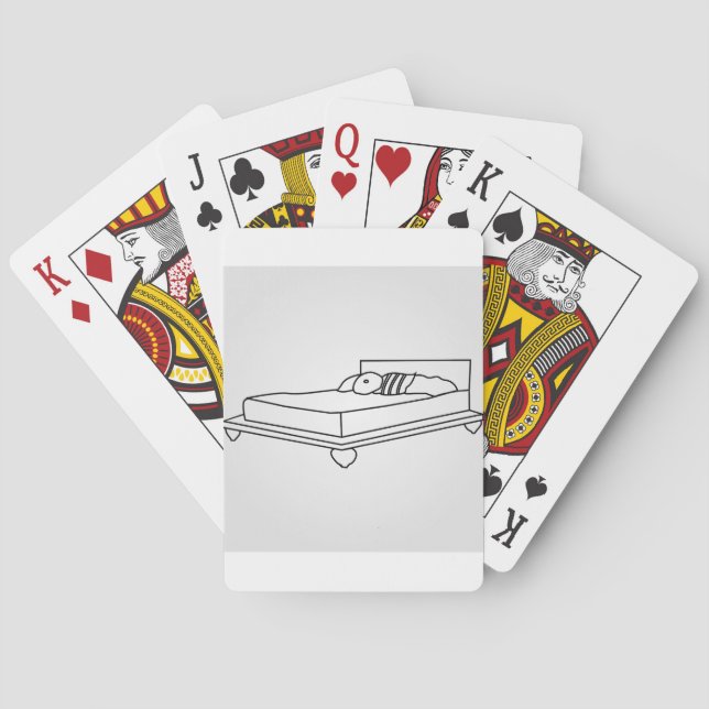 Jeu De Cartes Dessin de meubles de chambre (dos)