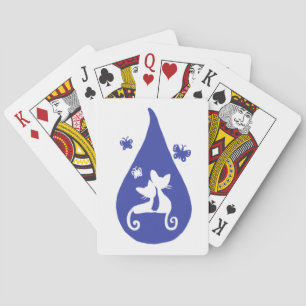 Jeu De Cartes Deux chats