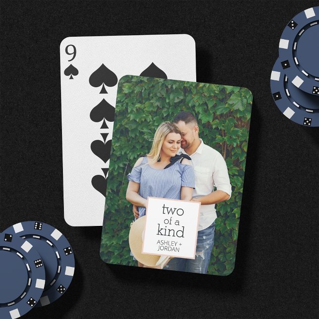 Jeu De Cartes Deux d'un genre | Photo Fiançailles ou Faveur de m (Créateur téléchargé)