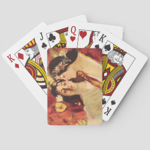 Jeu De Cartes Deux muses du printemps (par Stefan Luchian)