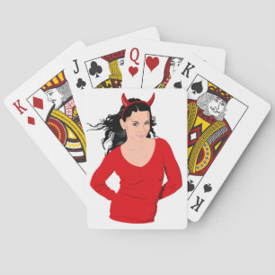 JEU DE CARTES DEVIL GIRL