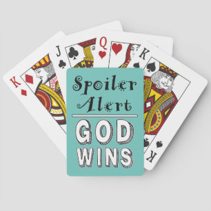Jeu De Cartes Dieu gagne à jouer aux cartes
