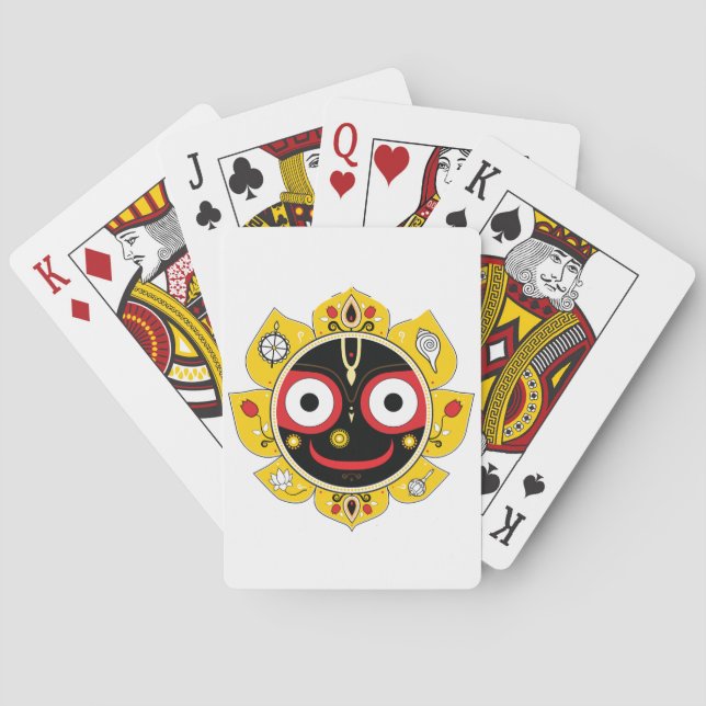Jeu De Cartes Dieu indien de l'univers (dos)