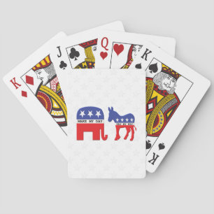 Jeu De Cartes Différence entre Républicains et Démocrates Drôle