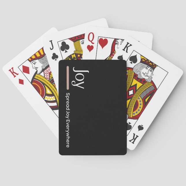 Jeu De Cartes Diffuser La Joie Partout (dos)