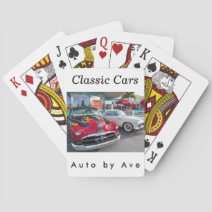 Jeu De Cartes Dinning pendant les années 50 au wagon-restaurant