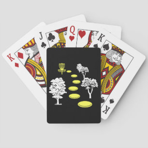 Jeu De Cartes Disque Golf Woods Disk Golfer cadeau