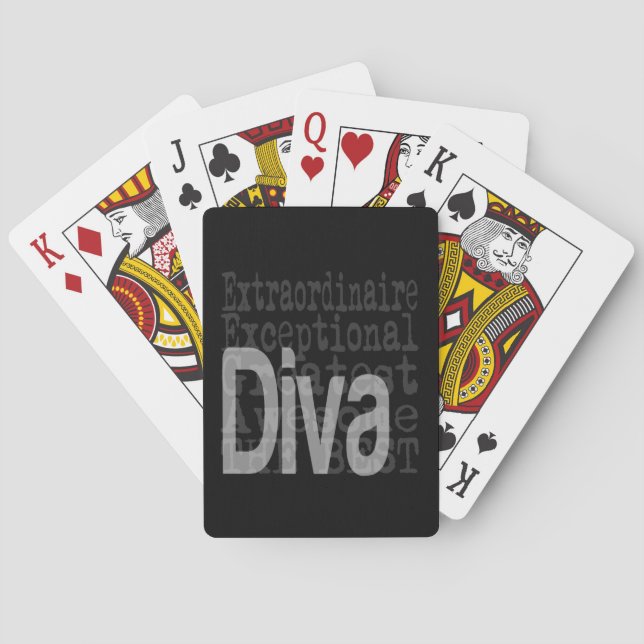 Jeu De Cartes Diva Extraordinaire (dos)