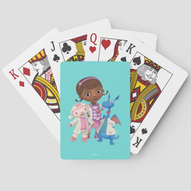 Jeu De Cartes Doc McStuffins | Les Meilleurs Médites Jouer Des C (dos)