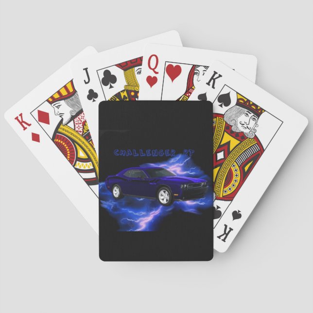 Jeu De Cartes Dodge Challenger RT (dos)