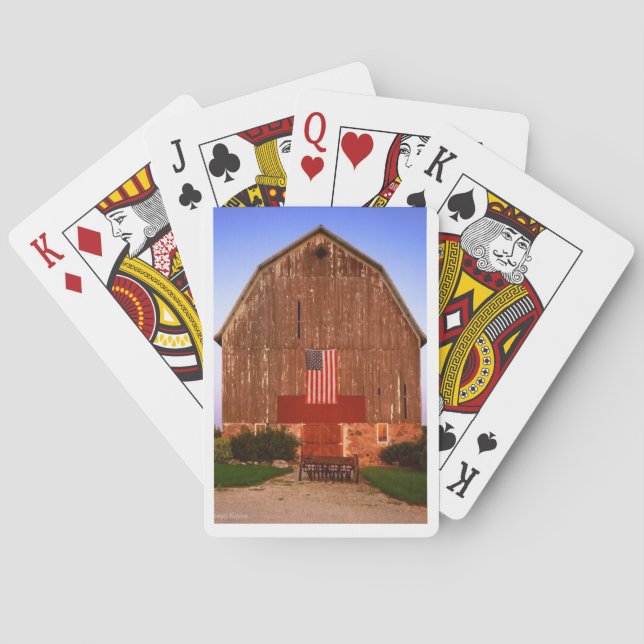 Jeu De Cartes DOF - Grange - Cartes de Poker (dos)