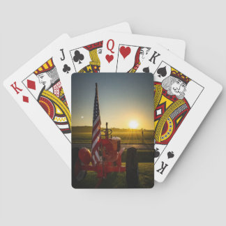 Jeu De Cartes DOF - Scène de tracteur Jouer des cartes