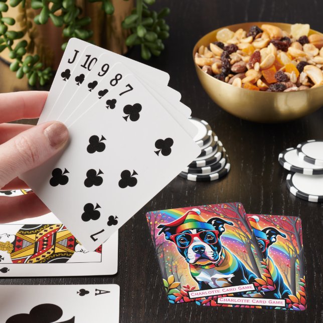 Jeu De Cartes Doggy Rainbow Dreams Monogram Kids Match (In Situ)