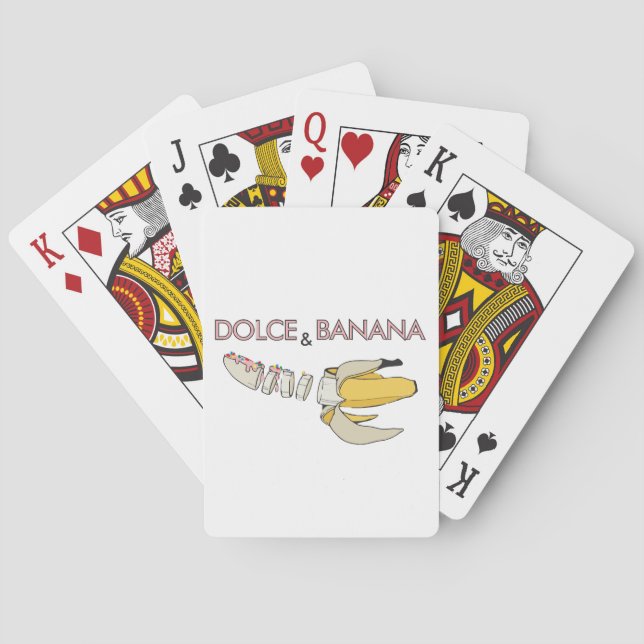 Jeu De Cartes Dolce et banane (dos)