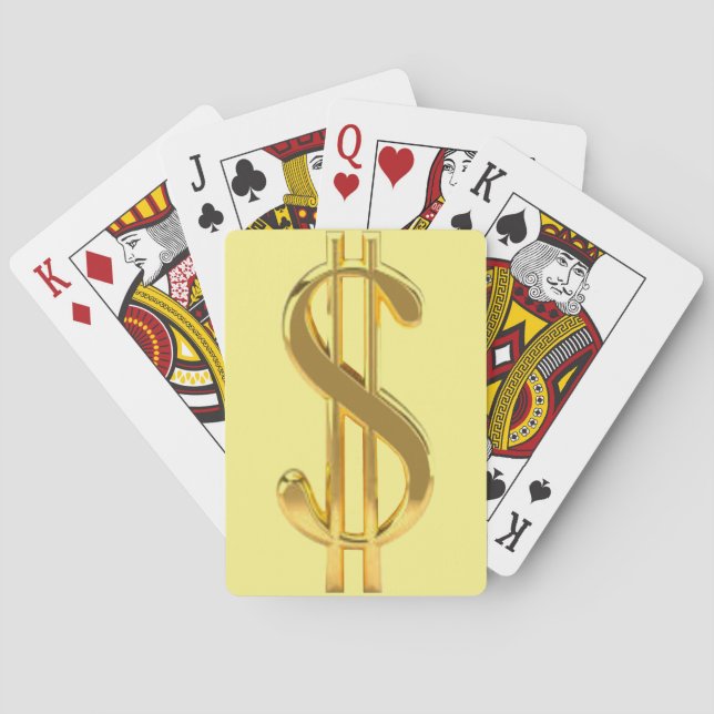 Jeu De Cartes Dollar d'or Connexion sur Cartes Jaunes (dos)