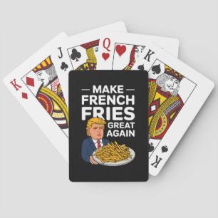 Jeu De Cartes Donald Trump 2024 Rendez la frite française grande