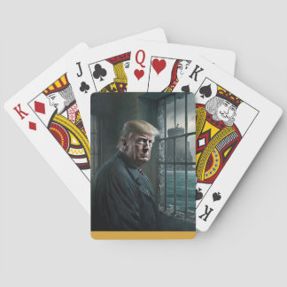 Jeu De Cartes Donald Trump à la prison d'Alcatraz