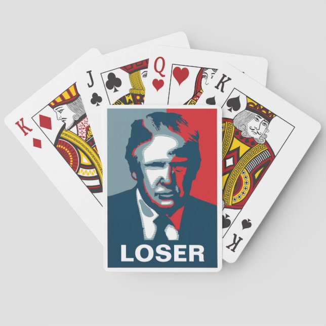 Jeu De Cartes Donald Trump Loser  (dos)