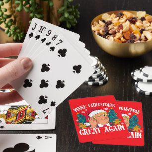 Jeu De Cartes Donald Trump Père Noël   Rendre Noël super