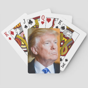 Jeu De Cartes Donald Trump Portrait