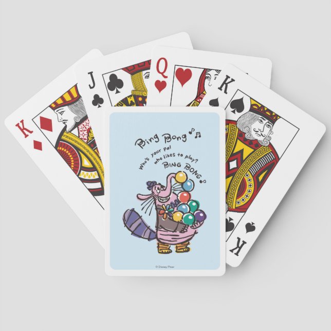 Jeu De Cartes Dont votre ami qui aime jouer (dos)