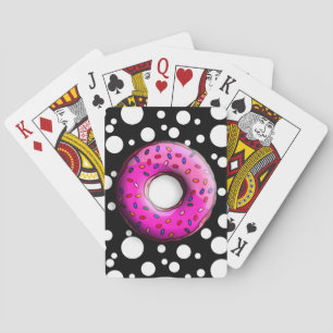 Jeu De Cartes Donut Pinky avec des arrosages colorés + vos idées