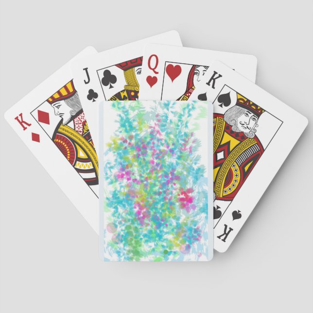 Jeu De Cartes Doodle Party Floral (dos)