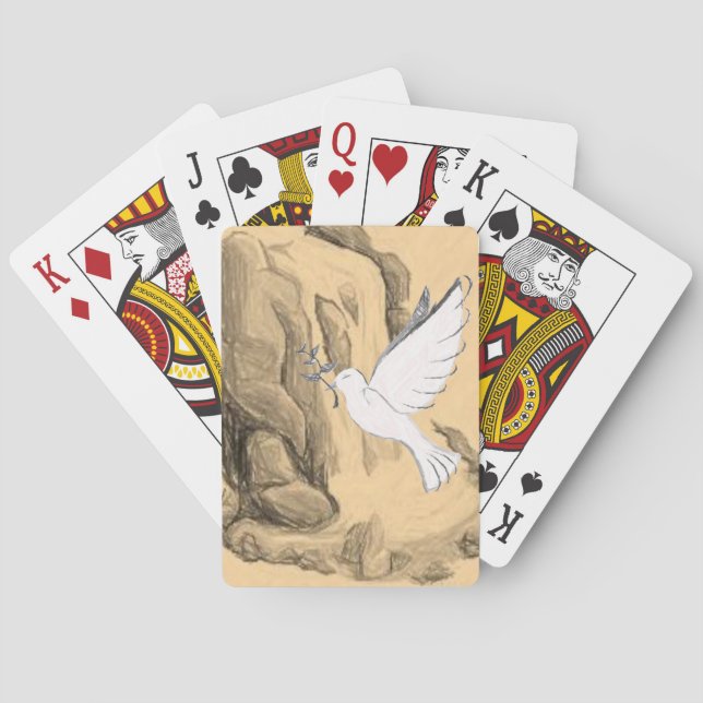 Jeu De Cartes Dove Jouer carte Deck (dos)