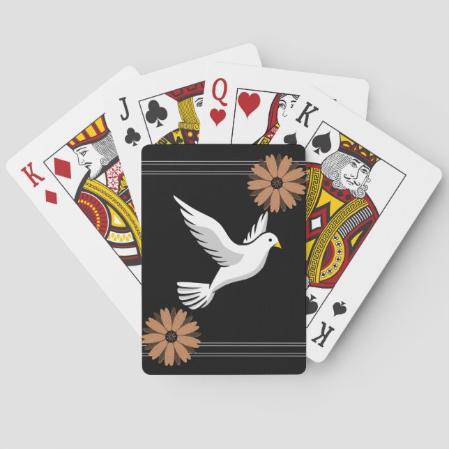 Jeu De Cartes Dove Jouer carte Deck (dos)