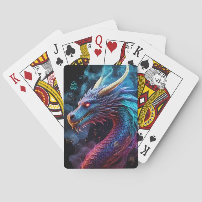 Jeu De Cartes Dragon (dos)