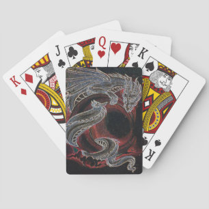 Jeu De Cartes "Dragon blanc, Lune rouge"