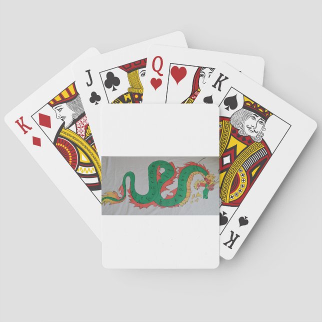Jeu De Cartes Dragon chinois (dos)