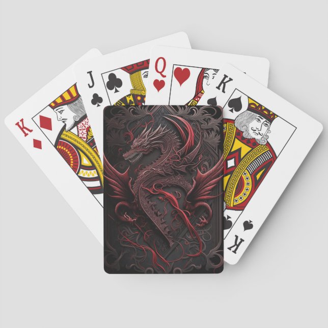 Jeu De Cartes Dragon Classic Playing Cartes (dos)