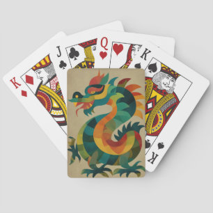 Jeu De Cartes Dragon coloré