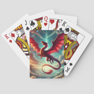 Jeu De Cartes Dragon rouge