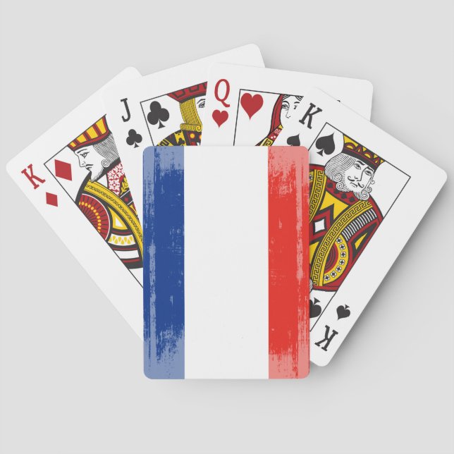 JEU DE CARTES DRAPEAU AFFLIGÉ .PNG DE LA FRANCE (dos)