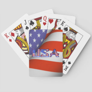 Jeu De Cartes Drapeau américain