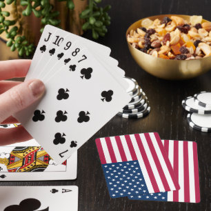 Jeu De Cartes Drapeau américain