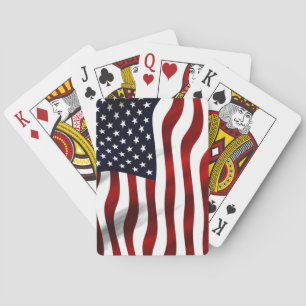 Jeu De Cartes Drapeau américain