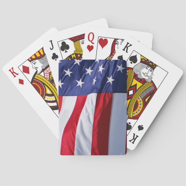 Jeu De Cartes Drapeau américain Jouer des cartes (dos)