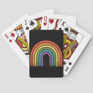 Jeu De Cartes Drapeau arc-en-ciel LGBTQ Fierté gay Sensibilisati