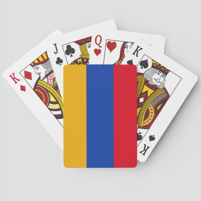 Jeu De Cartes Drapeau (arménien) de l'Arménie (dos)