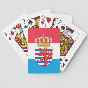 Jeu De Cartes Drapeau/armoiries du Luxembourg