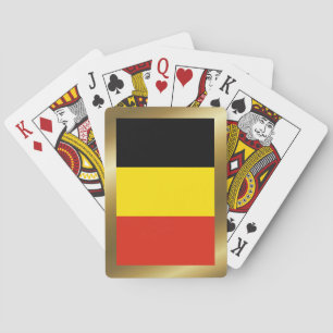 Jeu De Cartes Drapeau Belgique Jouer des cartes